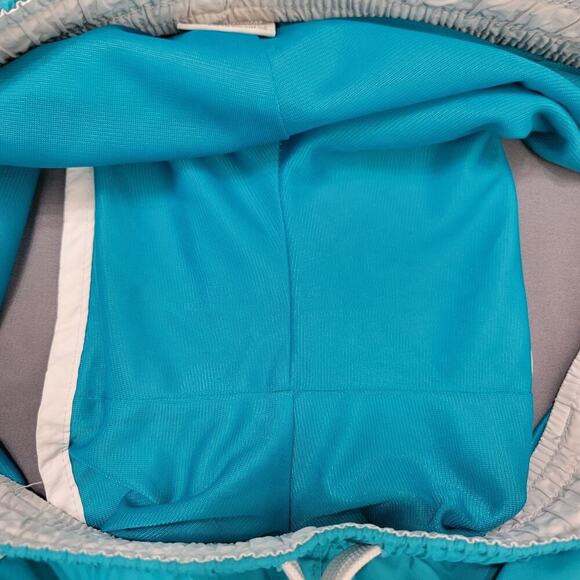 Nike Turquoise Shorts M Drawstring Lined Sporty - Picture 9 of 9